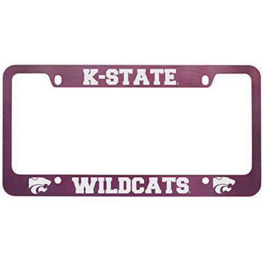 SM-31-PNK-KSTATE-1-LRG: LXG SM/31 CAR FRAME PINK, Kansas State